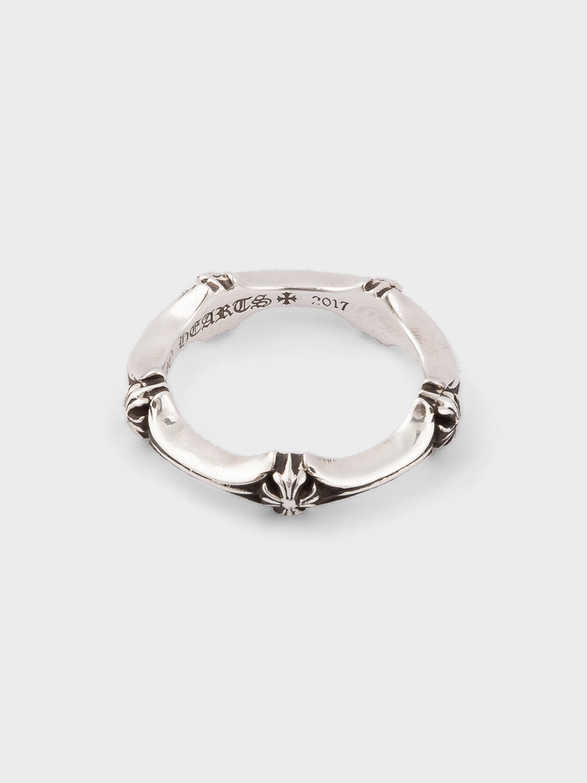 Buy Chrome Hearts Plus and Bone Ring Online at Groupie Buy Chrome Hearts Plus and Bone Ring Online at Groupie