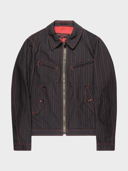 Pin Stripe Work Jacket - Groupie