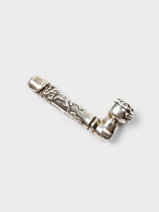 Solid Silver Dick Pipe - Groupie