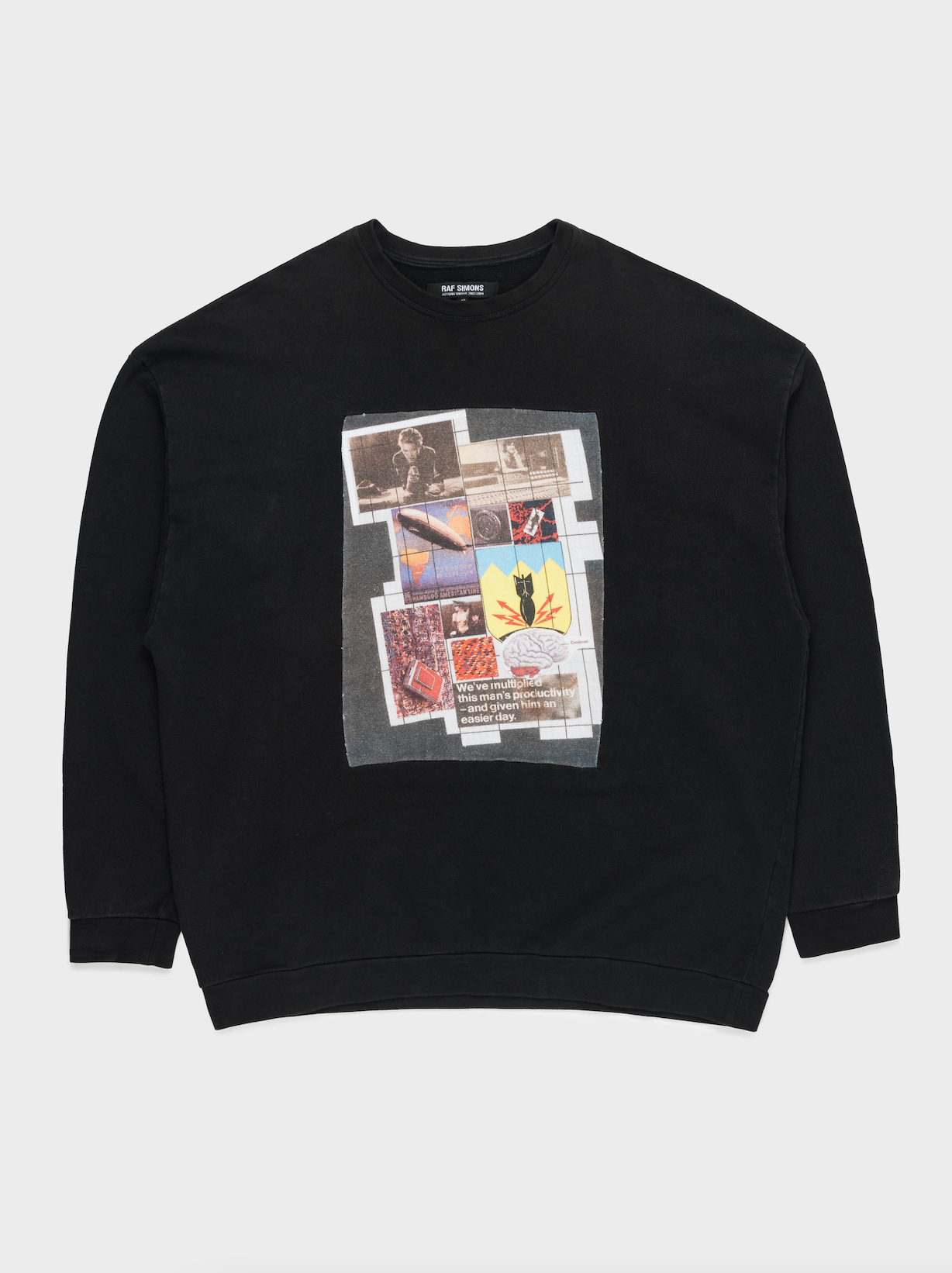 'Closer' Patchwork Crewneck