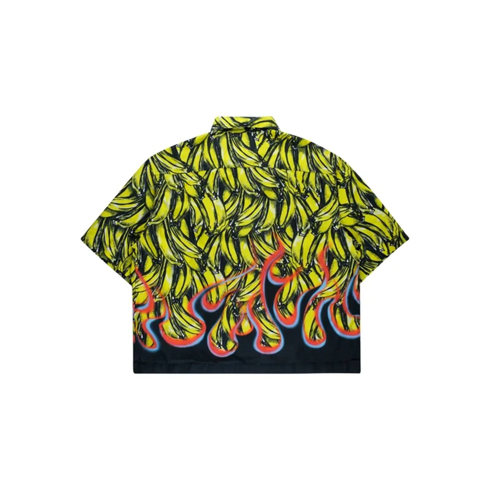 着丈-66PRADA FW18 Banana Flames Shirts
