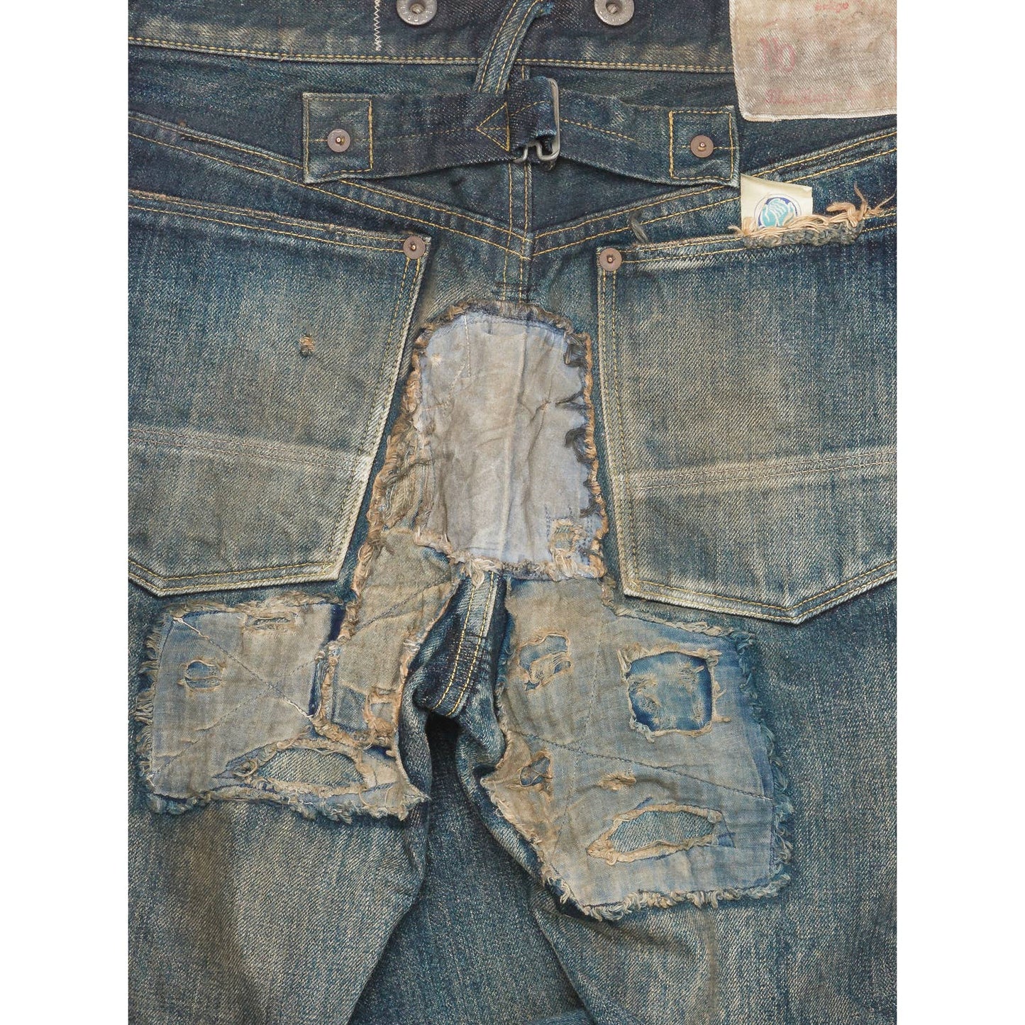 Heavy Patchwork Jeans