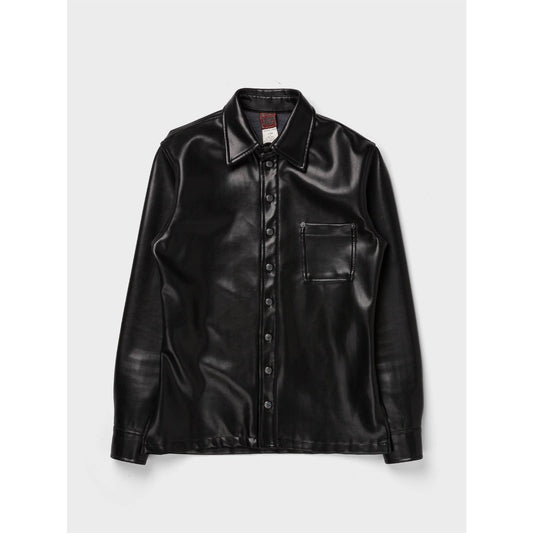 Vegan Leather Overshirt - Groupie
