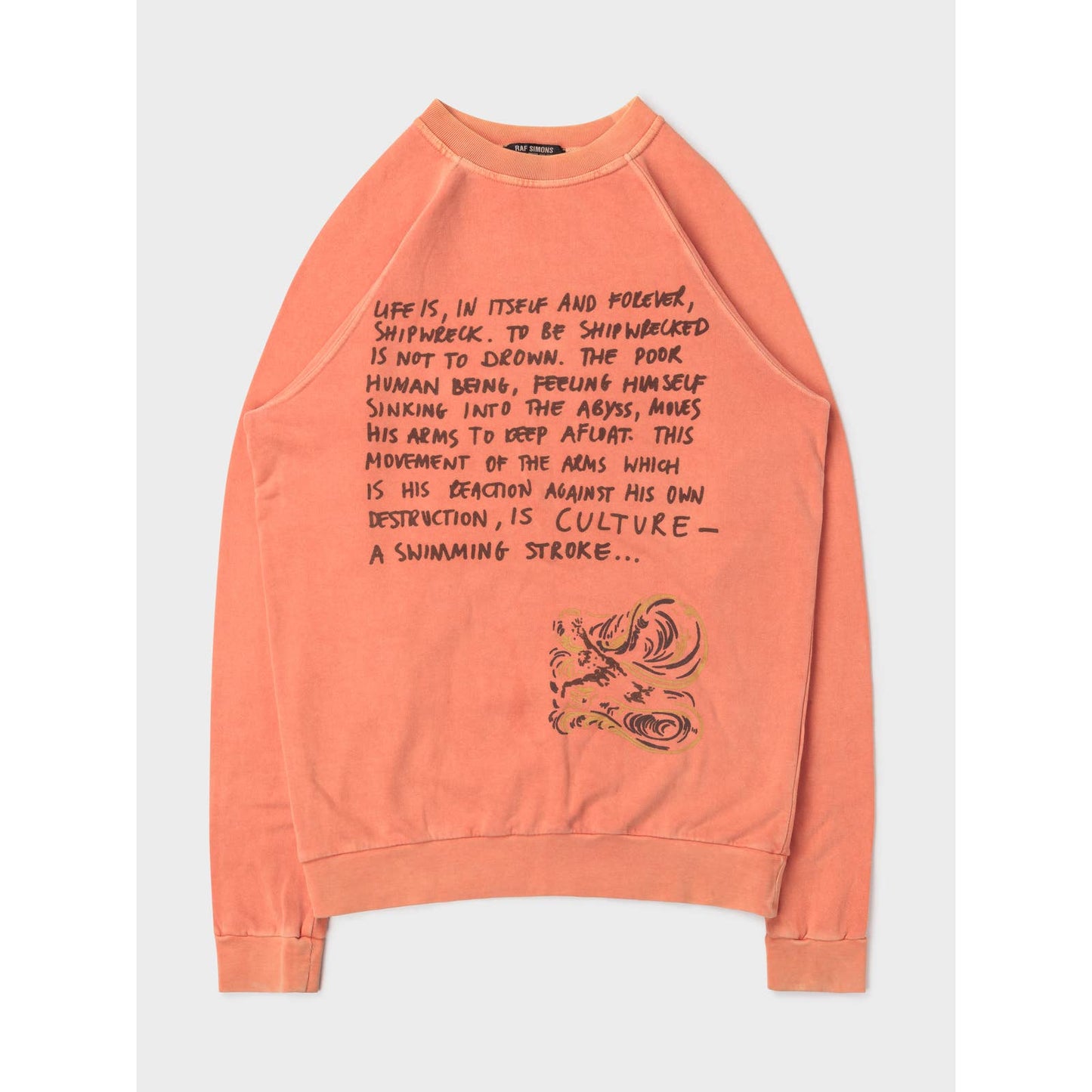 Orange Shipwrecked Crewneck - Groupie