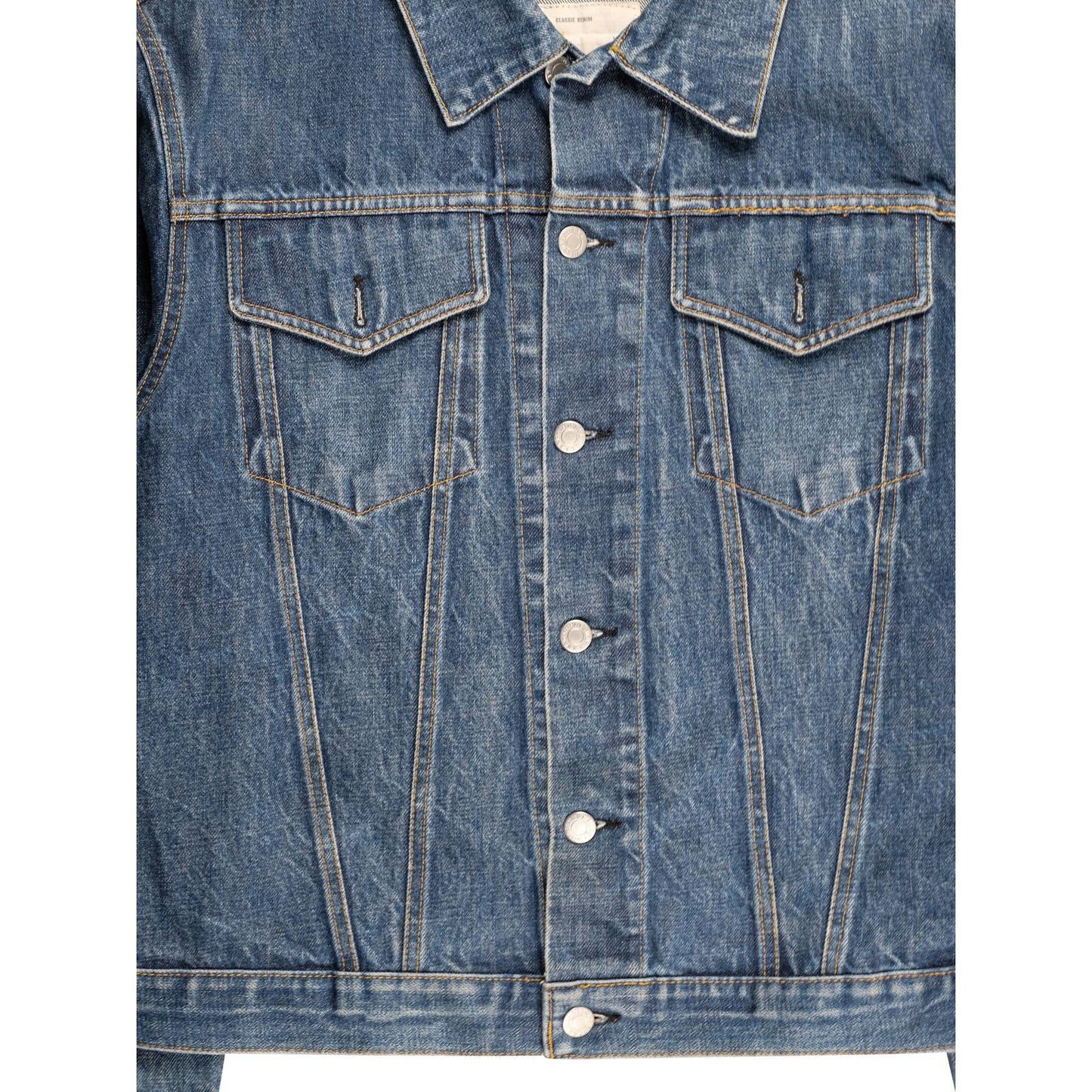 Medium Wash Denim Jacket - Groupie