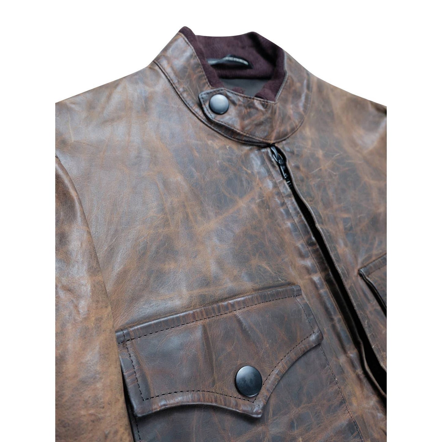 Justin Davis Pin-up Leather Jacket - Groupie