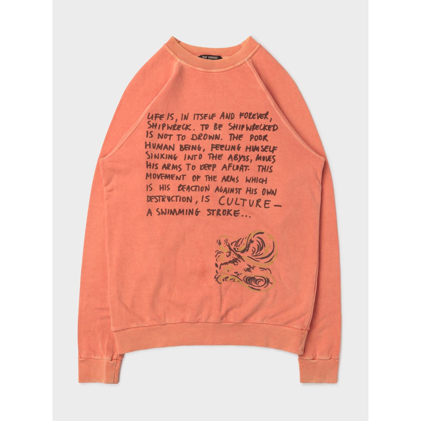 Orange Shipwrecked Crewneck - Groupie