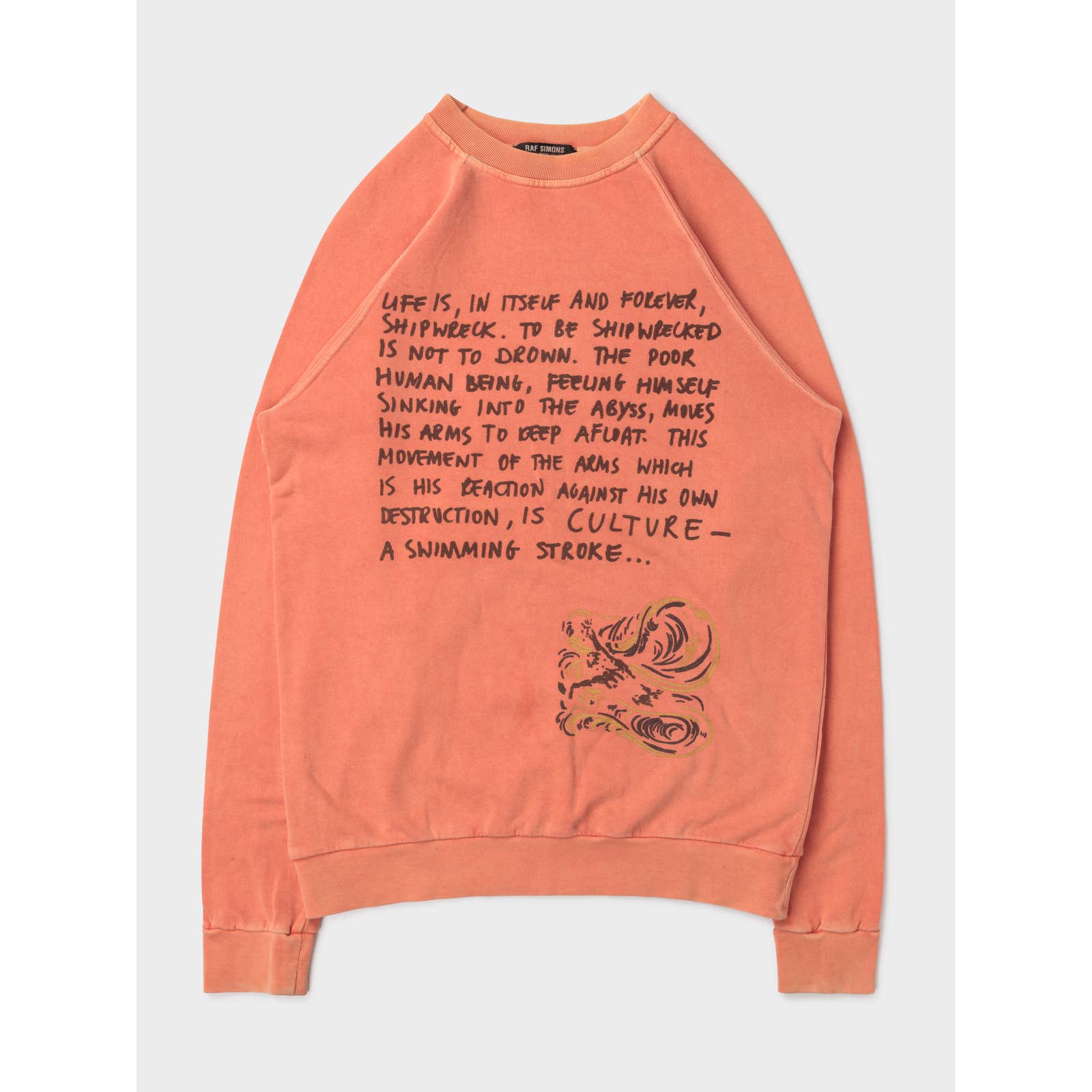 Orange Shipwrecked Crewneck - Groupie