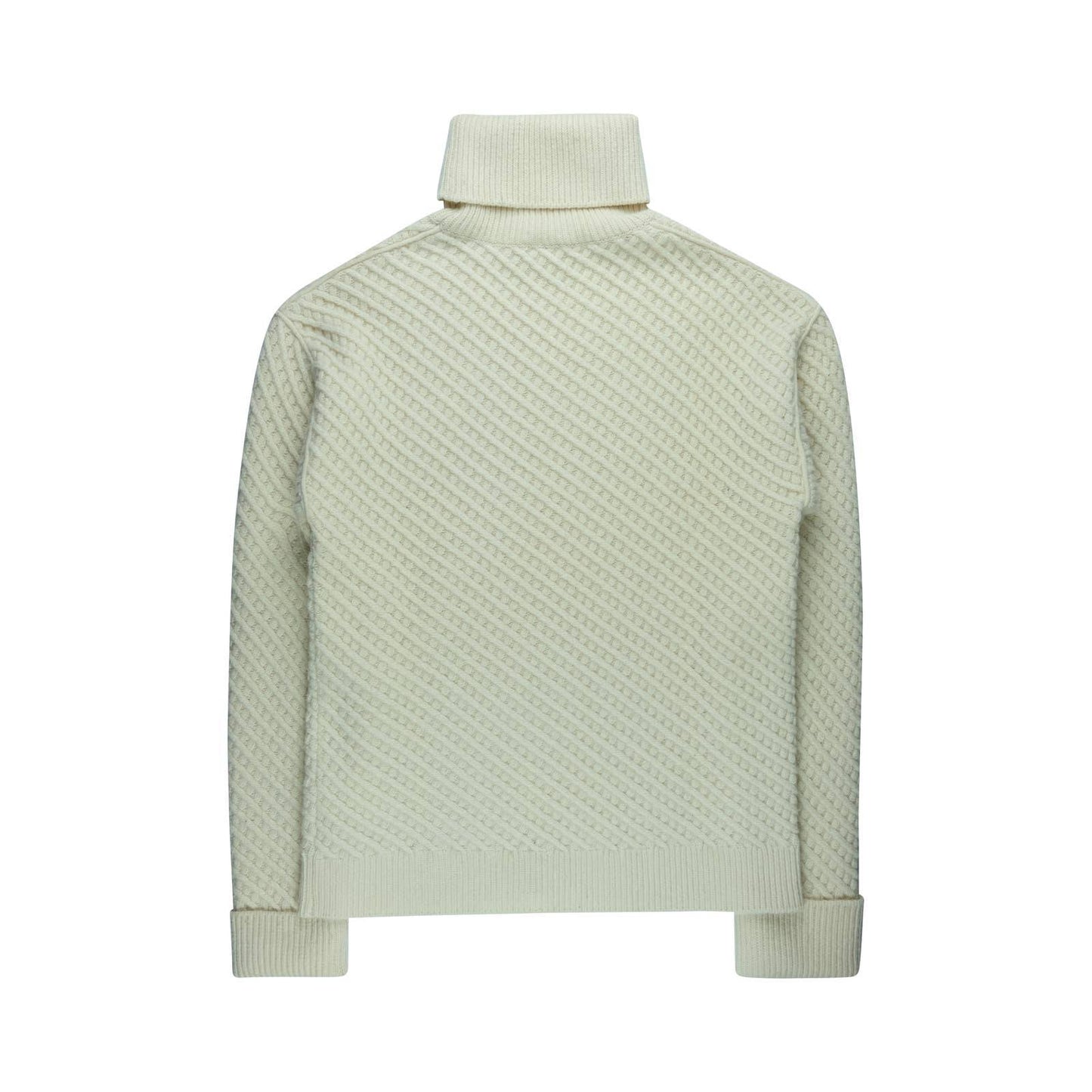 FW10 Oversized Cream Cable Knit Sweater - Groupie