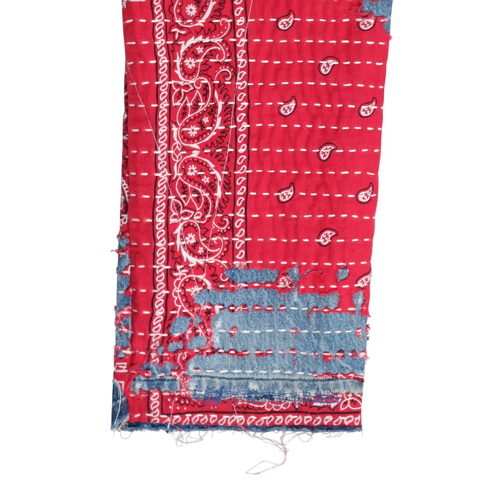 Boro Sashiko Bandana Jeans Groupie