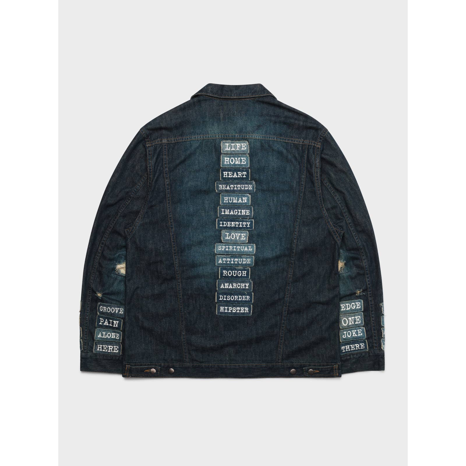 Patchwork Denim Jacket - Groupie