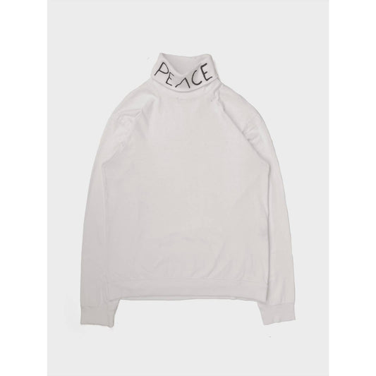 Peace Embroidered Turtleneck - Groupie