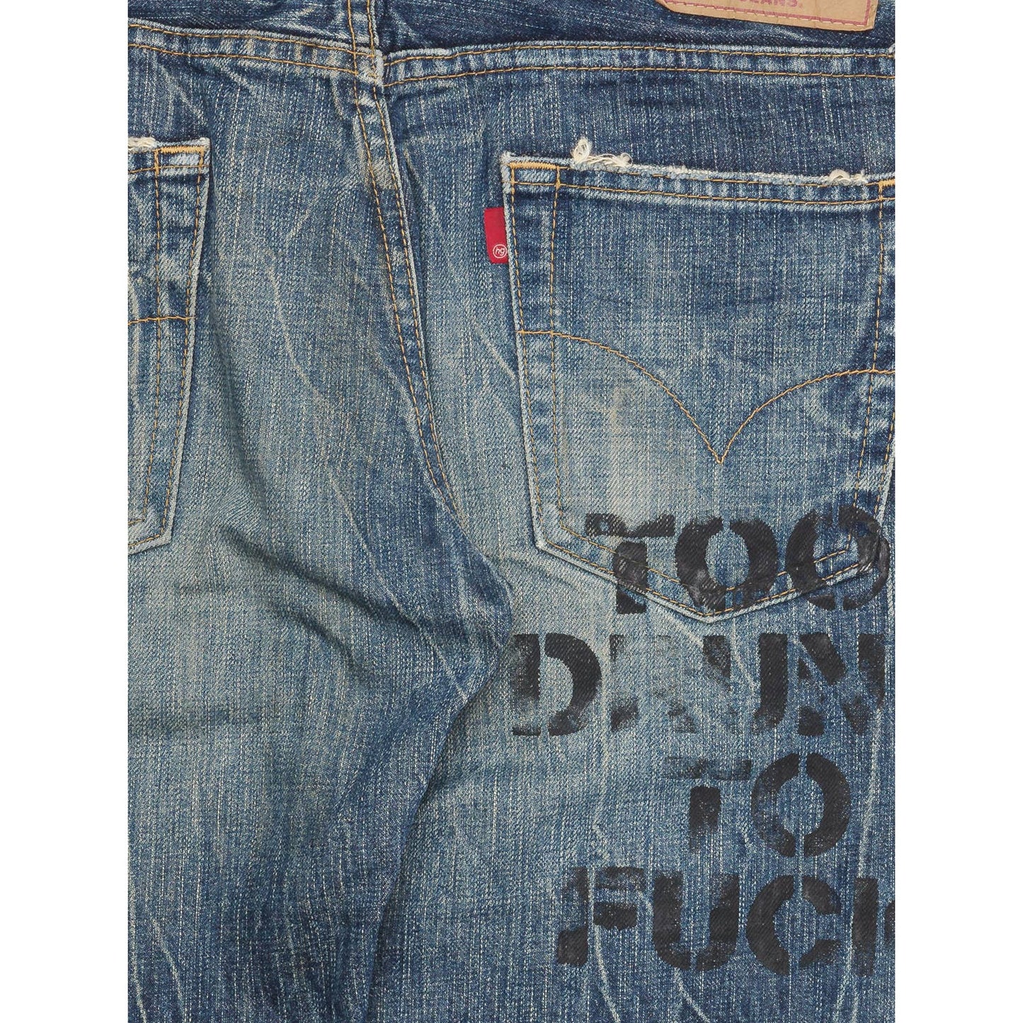 Distressed Rockstar Jeans